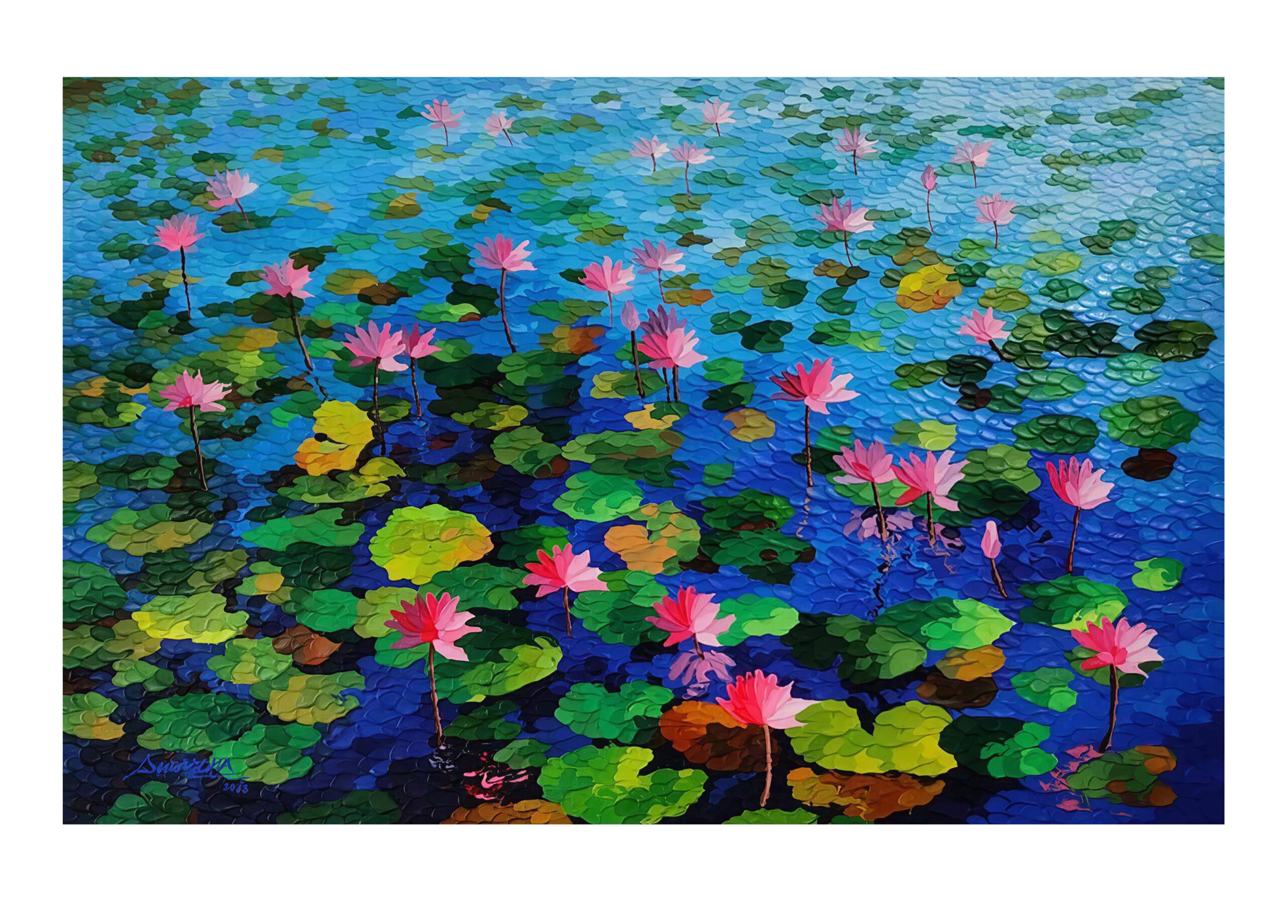 Sacred Pink Pond
