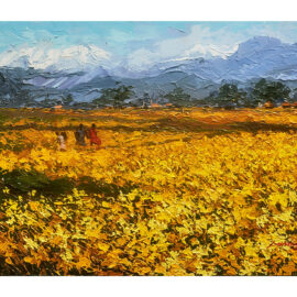W-38 – Yellow Flower